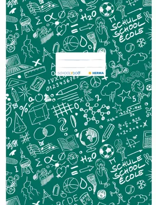 Immagine prodotto di Copertina per quaderno A4 SCHOOLYDOO verde