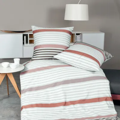 Produktbild von Janine Mako-Satin Bettwäsche J.D. 87042-05 240x220 cm + 2x 80x80 cm