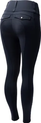 Produktbild von Horze Anya Damen Vollbesatzreitleggings  , Blau, 32