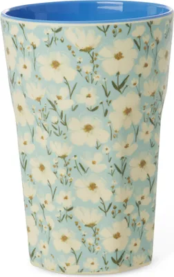 Produktbild von Rice Melamin Becher Groß mit Sommer Blumen Print
