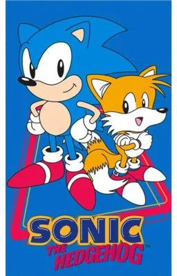 Obrázek produktu pro Dětský ručník Ježek Sonic 30x50 cm