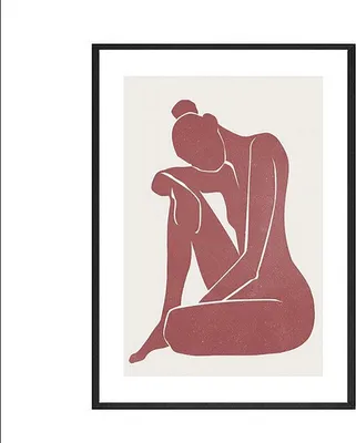 Produktbild von TPFLiving Kunstdruck LW-1725 (OHNE RAHMEN) Poster - Leinwand - Wandbild - Hochauflösender Giclée-Druck, langlebig und hochwertig - Abstrakte Frauenkörper -  - Größe: 15x20cm
