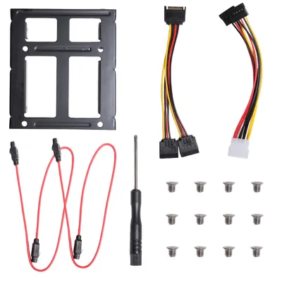 Image de Le rack pour disque dur de boîtier PC est adapté à tous les disques durs SSD de 2,5 pouces