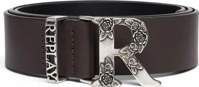 Produktbild von REPLAY Leder Gürtel Belt W95 Black Coffe dunkelbraun