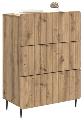 Obrázek produktu pro vidaXL Komoda Artisan – dub 66 x 34,5 x 92 cm, dřevotřísková deska