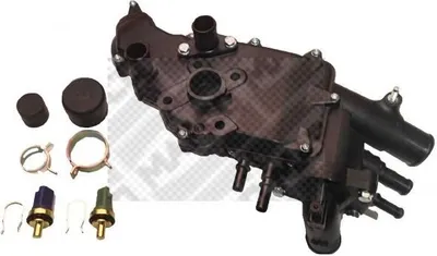 Produktbild von MAPCO Thermostat Kühlmittel 83°C passend für PEUGEOT 206 Schrägheck (2A/C) 307 (3A/C) für CITROËN Berlingo / Berlingo First (MF, GJK, GFK)