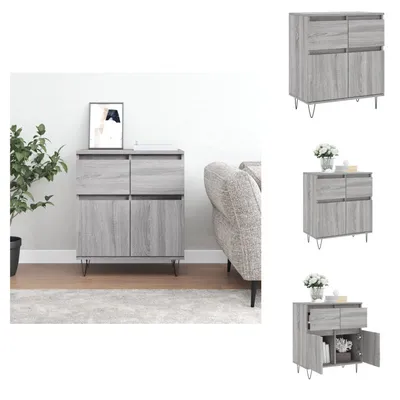 Image de vidaXL Sideboard Gris Sonoma 60x35x70 cm Bois composite - Sideboards