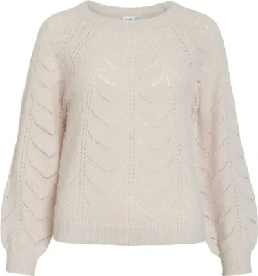 Produktbild von VILA Strickpullover mit Strukturmuster und Rundhals Größe: M