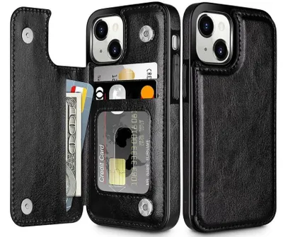 Productafbeelding van Portemonnee Hoesje voor iPhone 16 Promax met Kaartsleuven
