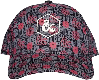 Produktbild von Dungeons & dragons baseball cap logo