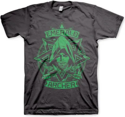 Produktbild von Arrow - Emerald Archer T-Shirt - X-Large - Dark-Grey