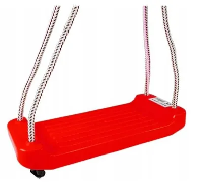 Produktbild von Gartenschaukel aus Kunststoff, rot 5252