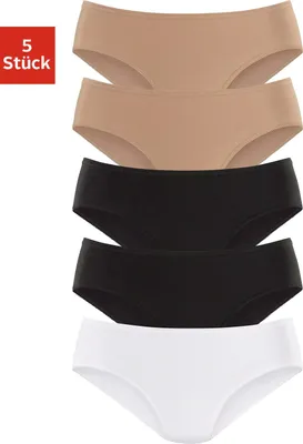 Produktbild von PETITE FLEUR Jazz-Pants Slips beige, schwarz, weiß Größe 36/38