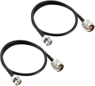 Produktbild von Koaxkabel N-BNC RG58 50cm Amateurfunk Miniverlust