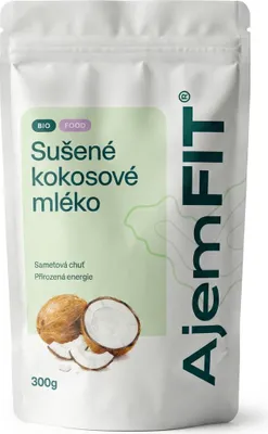 Obrázok produktu pre AjemFIT - Organické kokosové mlieko, BALENIE:: 300 g balenie