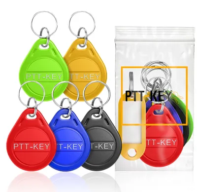 Produktbild von PTT-KEY® | 5 RFID-Abzeichen, 13,56 MHz, programmierbar, MCT auf Android-Smartpho