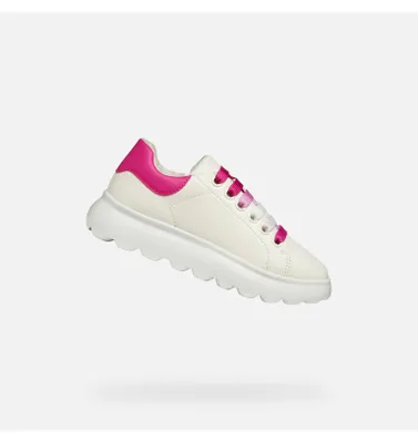 Produktbild von Geox Weiße Puffypop-Sneaker für Mädchen 32