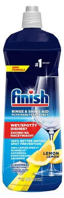 Zdjęcie produktu dla Finish nablyszczacz do zmywarki plyn nablyszczajacy Shine&Protect lemon 800 ml