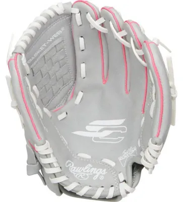 Obrázek produktu pro Rawlings SCSB100P Měkké celokožené rukavice Sure Catch Series pro mládež 10 palců | Chytání levou rukou