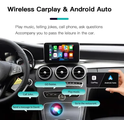 Produktbild von Drahtloser CarPlay- und Android Auto-Adapter – Bluetooth-Audioverbindung – Multimedia-Schnittstelle