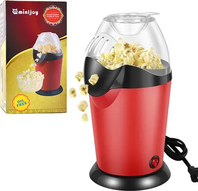 Zdjęcie produktu dla Maszyna Maszynka Do Popcornu Domowa Bez Tłuszczu