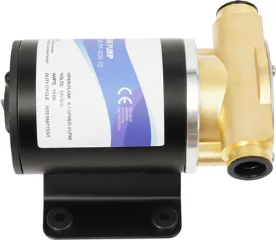 Obrázok produktu pre Samonasávacia vodná pumpa – DC 12 V – prietok 30 l/min – výkon 120 W – vodotesná – otáčky 2850 ot/min – zástrčka EU – na zavlažovanie