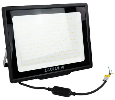 Produktbild von LUXULA LED Fluter 300 W 3000 K warmweiß schwarz IP65