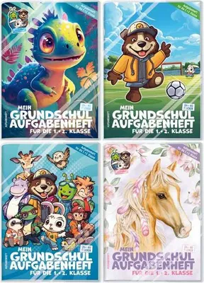 Produktbild von Mein Grundschul-Aufgabenheft 1. und 2. Klasse A5 sort.(4)