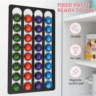 Obrázok produktu pre Držiak na kávové kapsule na 40 kapsúl, čierny