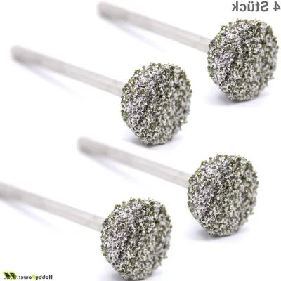 Productafbeelding van Raspschijven Set - Metaalvijlen Frezen - Materiaal Bewerken - Hardmetaal Diamant Zand - 10 mm - Zilverkleurig