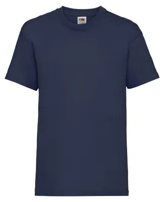 Produktbild von T-Shirt Fruit of the Loom Valueweight für Kinder, Farbe: Royalblau, Größe: 7-8 Jahre