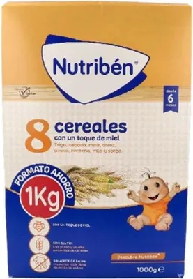 Produktbild von Nutribén 8 Cereals with Honey 1 kg