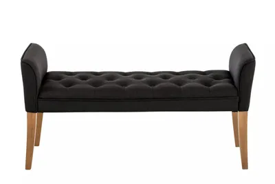Produktbild von In And OutdoorMatch Luxus Sofa Nyah - kleines Sofa - Loungesofa - Dunkel - 108 x 42 cm - Sofa