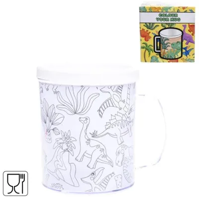 Immagine prodotto di Colora la tua tazza Dino da 250 ml