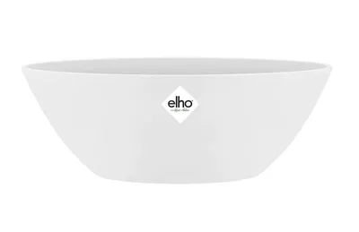 Produktbild von Pflanzschale Elho Brussels Kunststoff Ø 36 cm H 13 cm weiß