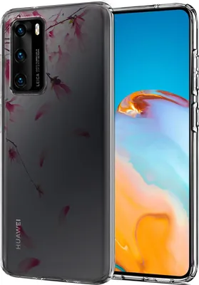 Produktbild von Motiv TPU Cover für Huawei P40 Hülle Silikon Case mit Muster Handy Schutzhülle