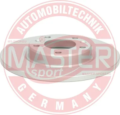 Produktbild von MS 24011202111-PCS-MS Bremsscheibe (1x Stück) Hinterachse für CITROËN C4 GRAND PICASSO II (DA_, DE_)