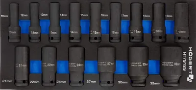 Image de Hogert Long Hardening Pads 15Pcs 1/2" Eva Inlay