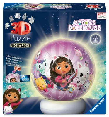Produktbild von Puzzle-Ball Nachtlicht Gabby's Dollhouse Ravensburger 12008059