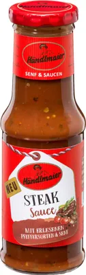 Produktbild von Händlmaier Steak Saucemit erlesenen Pfeffersorten und Senf 200ml