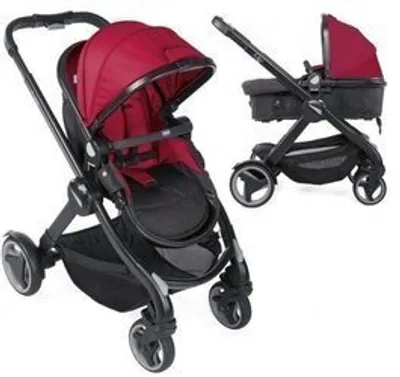 Produktbild von Chicco Fully Mehrzweck-Kinderwagen Red Passion