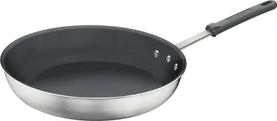 Image de Poêle professionnelle avec revêtement antiadhésif - Convient pour toutes les plaques de cuisson - 25 cm - Aluminium