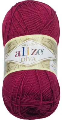 Produktbild von Garn DIVA – 100 g / 350 m – Rosa