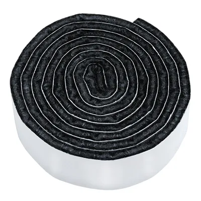Produktbild von Adsamm® | selbstklebendes Filzband zum Zuschneiden | 19x1000 mm | Schwarz | Rolle | 3.5 mm starker selbstklebender Filzzuschnitt in