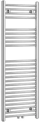 Productafbeelding van Badkamerradiator Benito - centrale aansluiting 50mm/zijdelingse aansluiting - 377 W - chroom - 1200x450 mm