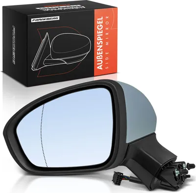 Immagine prodotto di Frankberg 1x Specchio esterno sinistro per Renault Clio V B7 1.0L 1.3L 1.5L 1.6L Anno dal 2019