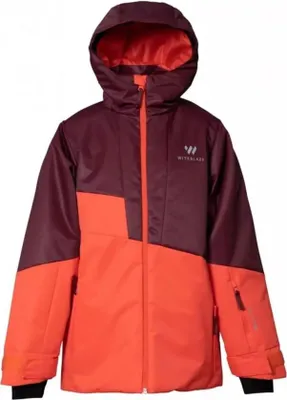 Produktbild von Witeblaze Lizzy Skijacke Kinder dunkelrot coral Gr 152