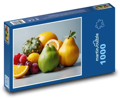 Zdjęcie produktu dla Puzzle 1000 Świeże kolorowe owoce - martinpuzzle