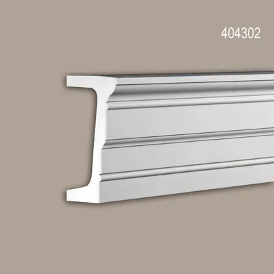 Produktbild von Profhome 404302 Architrav Fassadenprofil Stuckleiste Außenstuck 2 m