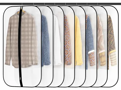 Image de Omgoods - Ensemble de 8 sacs de rangement pour vêtements
